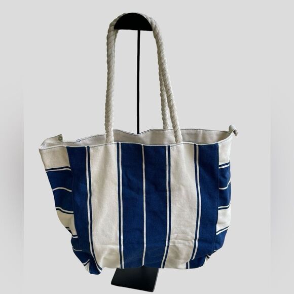 Lancôme Canvas Tote Bag EUC - Picture 1 of 8